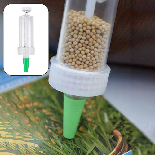 Plastic Mini Sowing Seed Dispenser Manual Planter Seeder Tool Spreader 1