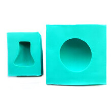 Molde de Silicone de Cogumelo Grande por WSA