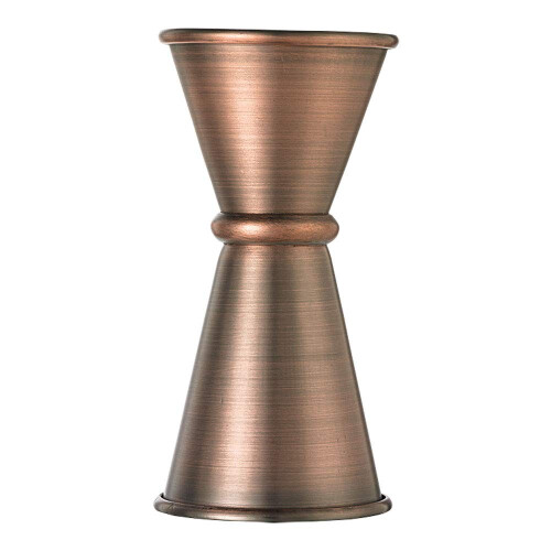 Barfly Ιαπωνικό Στυλ Jigger, 1/2 oz x 3/4 oz, Αντίκες Χαλκός