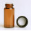 AFMNQZ 50Pack 2ML Κεχριμπαρένια Μπουκάλια με Ρυθμιστή και Καπάκι 5
