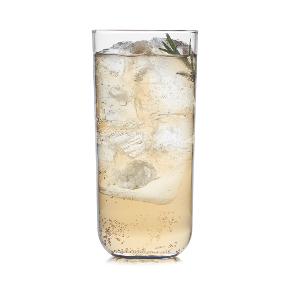 Libbey Polaris Tumbler Glasses Axis 17.75-Ounce Set Of 8
