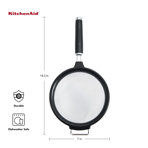 KitchenAid KitchenAid Classic Strainer  7Inch  Black 2