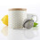 Caddy de ceai de cntare cu infuzor de 8 oz alb 5