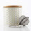Caddy de ceai de cntare cu infuzor de 8 oz alb 3