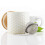 Caddy de ceai de cntare cu infuzor de 8 oz alb 4