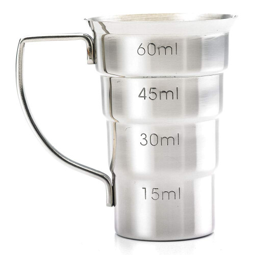 Barfly M37108 Δοσομετρητής Ποτού, 2 oz, Ανοξείδωτος με Λαβή 1