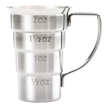 Barfly M37108 Drink Jigger 2 oz Edelstahl mit Griff