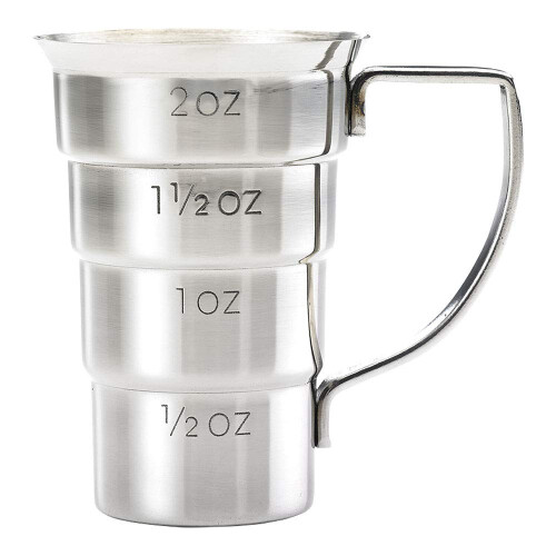 Barfly M37108 Δοσομετρητής Ποτού, 2 oz, Ανοξείδωτος με Λαβή
