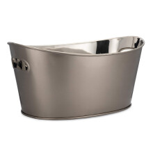 Old Dutch International Phantom 554PH Beverage Tub  8 Quart  Metallic Gray
