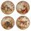 Certified International Pine Forest 16 pc Dinnerware Set  Service for 4  BROWN 2