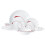 corelle Splendor 12-piece chips & cracks Resistant Dinnerware Set, Service for 4 1