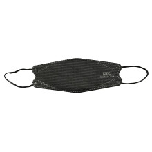 Borje Black KN95 Ansiktsmasker, 60 stycken Engångsmasker, 5-lagers Filter