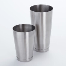 American Metalcraft Bsset Boston Shaker a setat o?el inoxidabil ponderat de 18 oz. ?i 28 oz.
