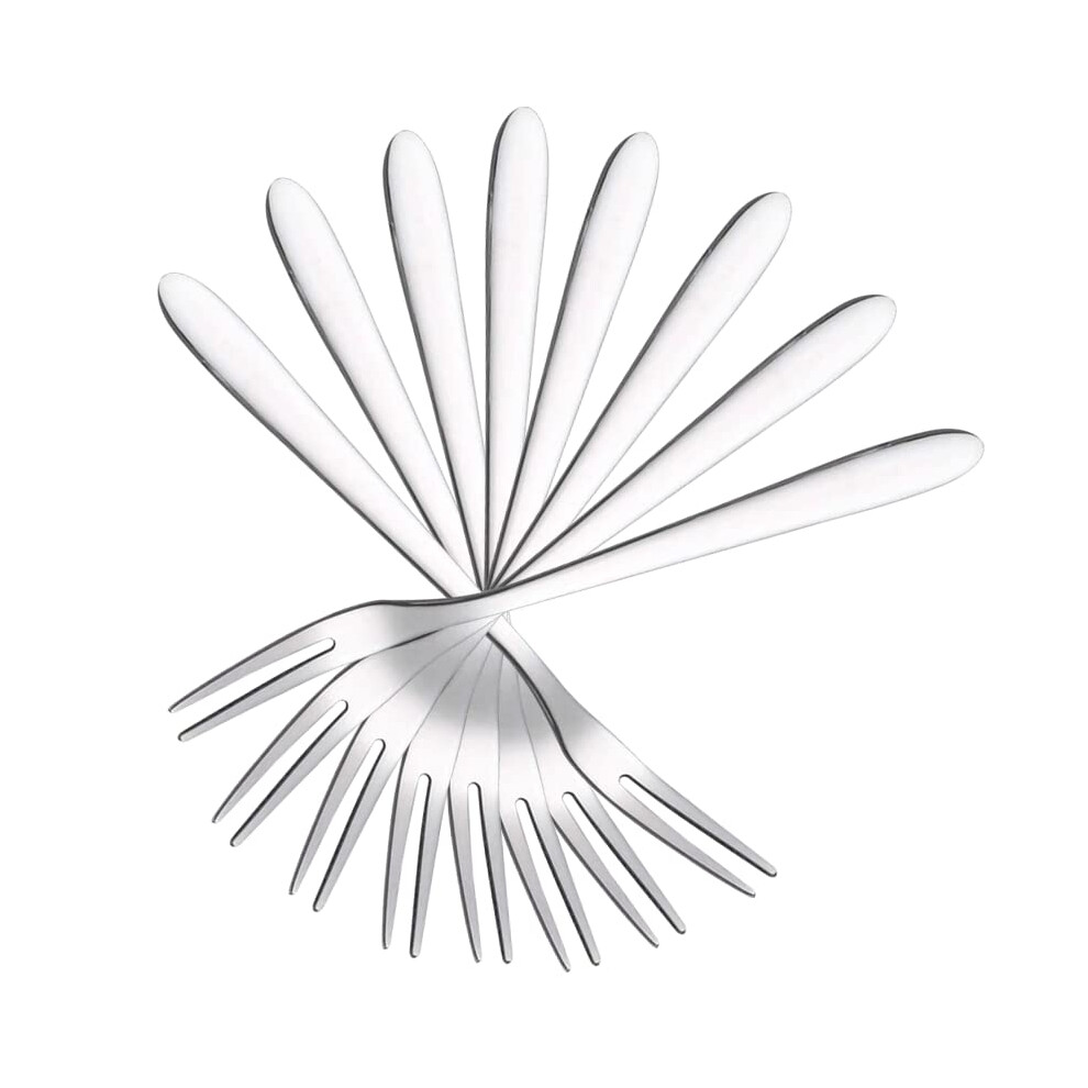 Tenedores De Frutas Tenedores De Aperitivos Tenedores De Postre Tenedores De Ensalada Hermosos Tenedores De Acero Inoxidable-image