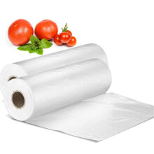 Plastic Produce Roll Roll 12 x 16 inch Pine vegetala Pine ?i alimente Bag clar 350 pungi/Roll (2 Roll)