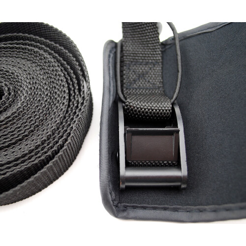YAKGEAR 15' TIE DOWN STRAPS W/ COVER 2