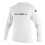 O' NEILL Unisex-Kinder Basic Skins 50+ Langarm-Sonnenhemd, Weiß, 12 1