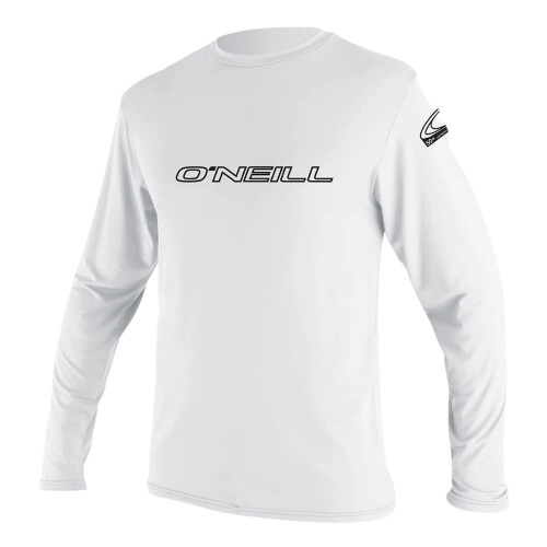 O' NEILL Unisex-Kinder Basic Skins 50+ Langarm-Sonnenhemd, Weiß, 12