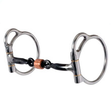 Reinsman 251 Trail Dee 3 pezzi filetto liscio in ferro dolce con R in rame