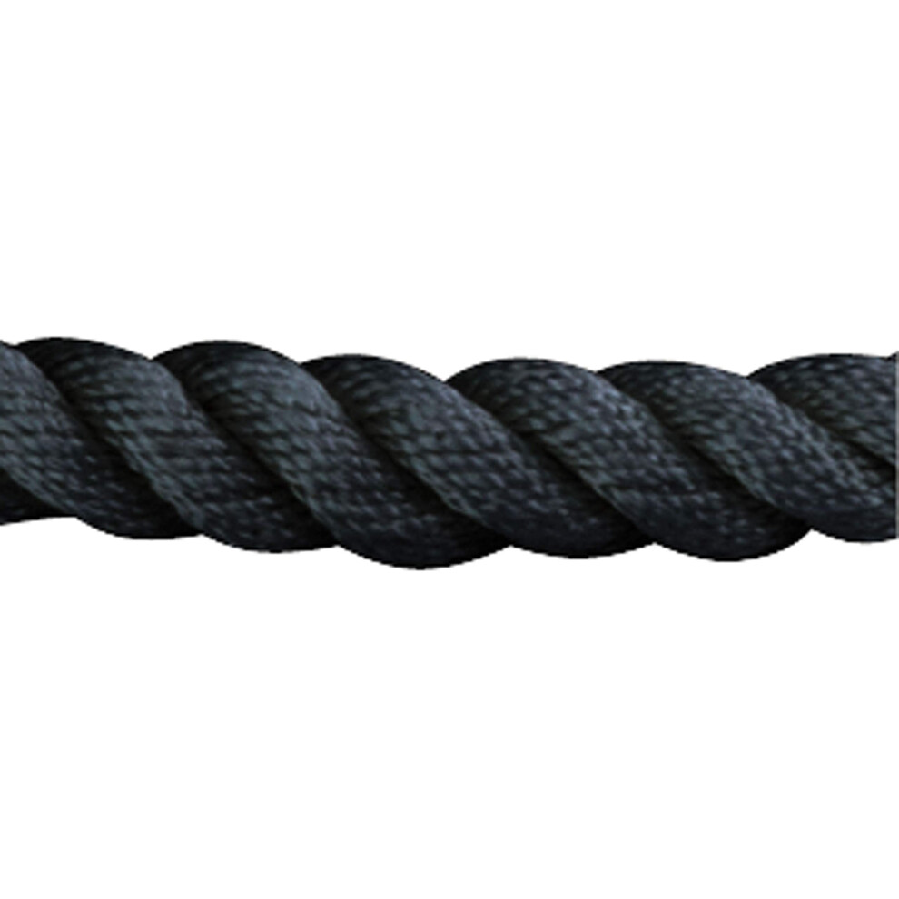 Sea Dog Line 301110025Bk-1 Twisted Nylon Dock Line - Black 3/8"" X 25' (2) 035514301084