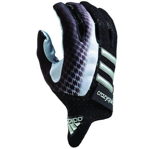 Adidas adidas Crazyquick 2.0 Γάντια Ποδοσφαίρου, Μαύρο/Ασημί, Μικρό