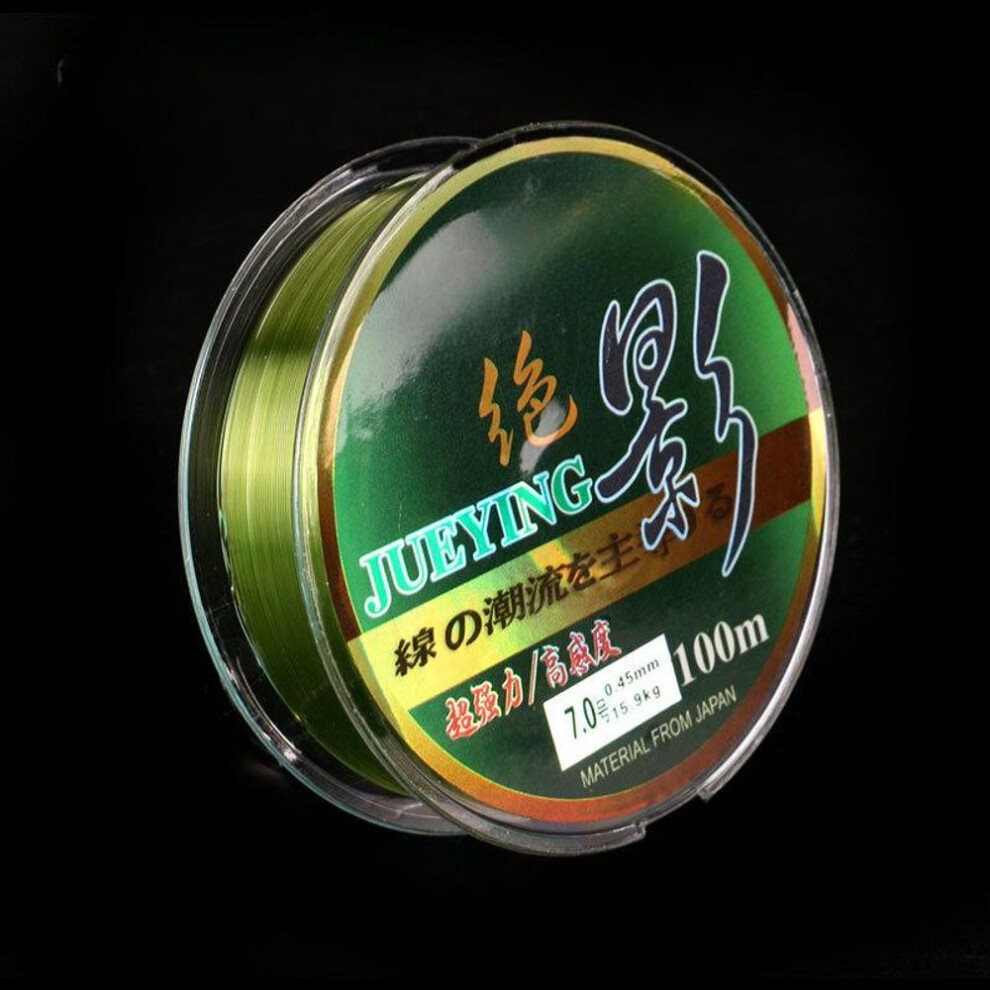 (as the picture, 8.0) Fishing Line Vanishing 100m Nylon Fishing Line Main Line Leisure Wild Fishing Invisible Strong Tension Sea Fishing Rod Throwing Line Fishing Line