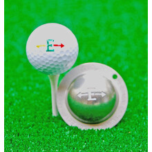 Stencil για Μπαλάκια Γκολφ Tin Cup Alpha Players Cup E