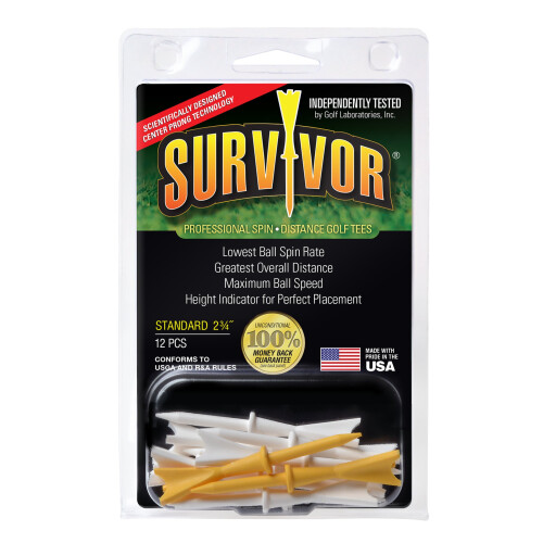 Greenkeepers Survivor Golf Standard Tee 2 3/4""