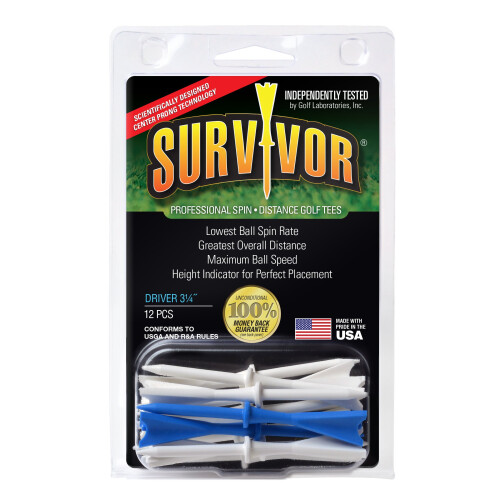 Greenkeepers Survivor Golf Driver Tee 3 1/4""