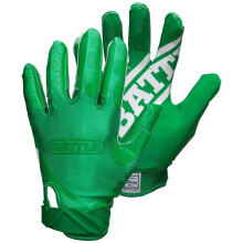 Battle Double Threat Football gloves - Ultra-Tack Sticky Palm Receivers gloves - Pro-Style Receiver gloves, Adult