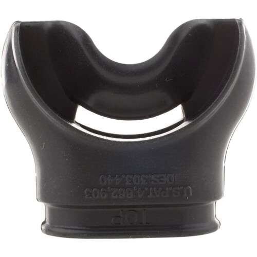 Aqua Lung Comfo-bite Στόμιο, Μαύρο 2Pack