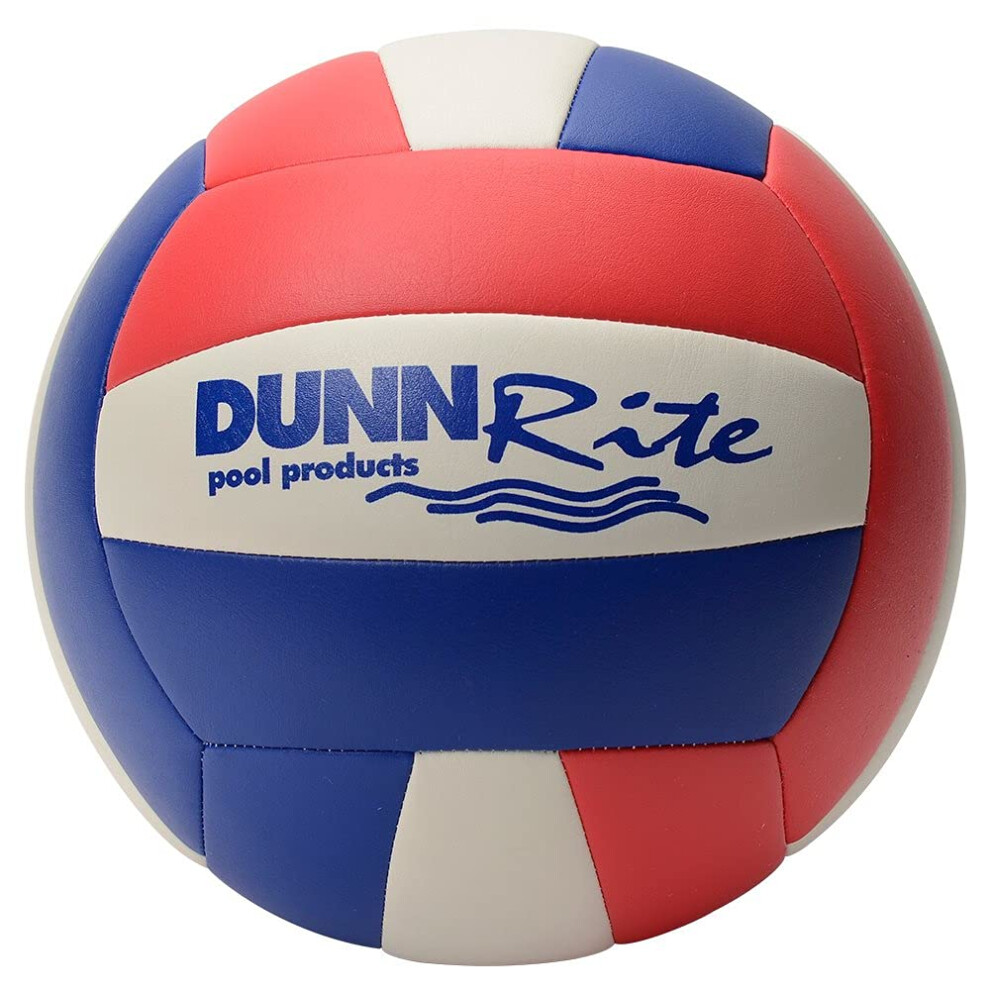 DUNNRITE Products Outdoor Pool and Beach Volleyball Choose from Two Colors (Red White and Blue)-image-OPC-PFNFGZH-NEW
