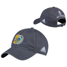 adidas Golden State Warriors 2017 NBA Finals Champions Grey Locker Room Unstrukturierte verstellbare Kappe/Mtze