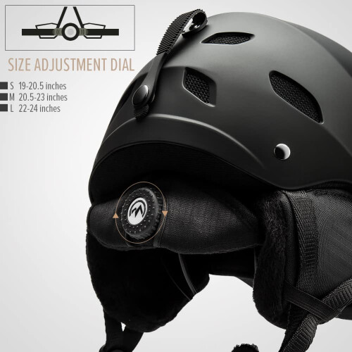 Casco da sci OutdoorMaster Kelvin - Casco da snowboard per uomo, donna e bambino 2