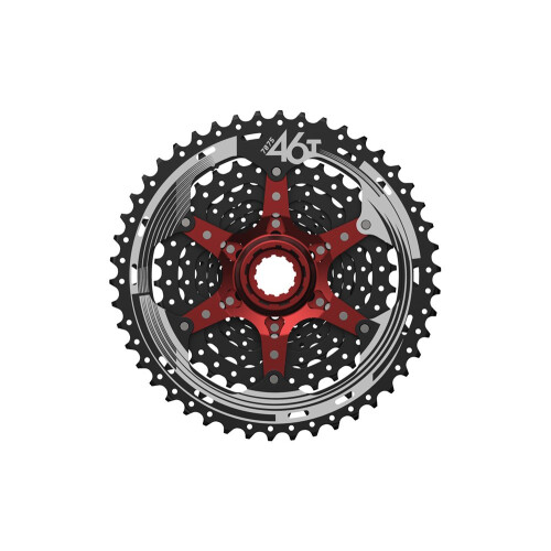 Carrera SunRace CSMX3 Κασετίνα Pinion, Υποδοχή, Μαύρη, 11-46 Δόντια
