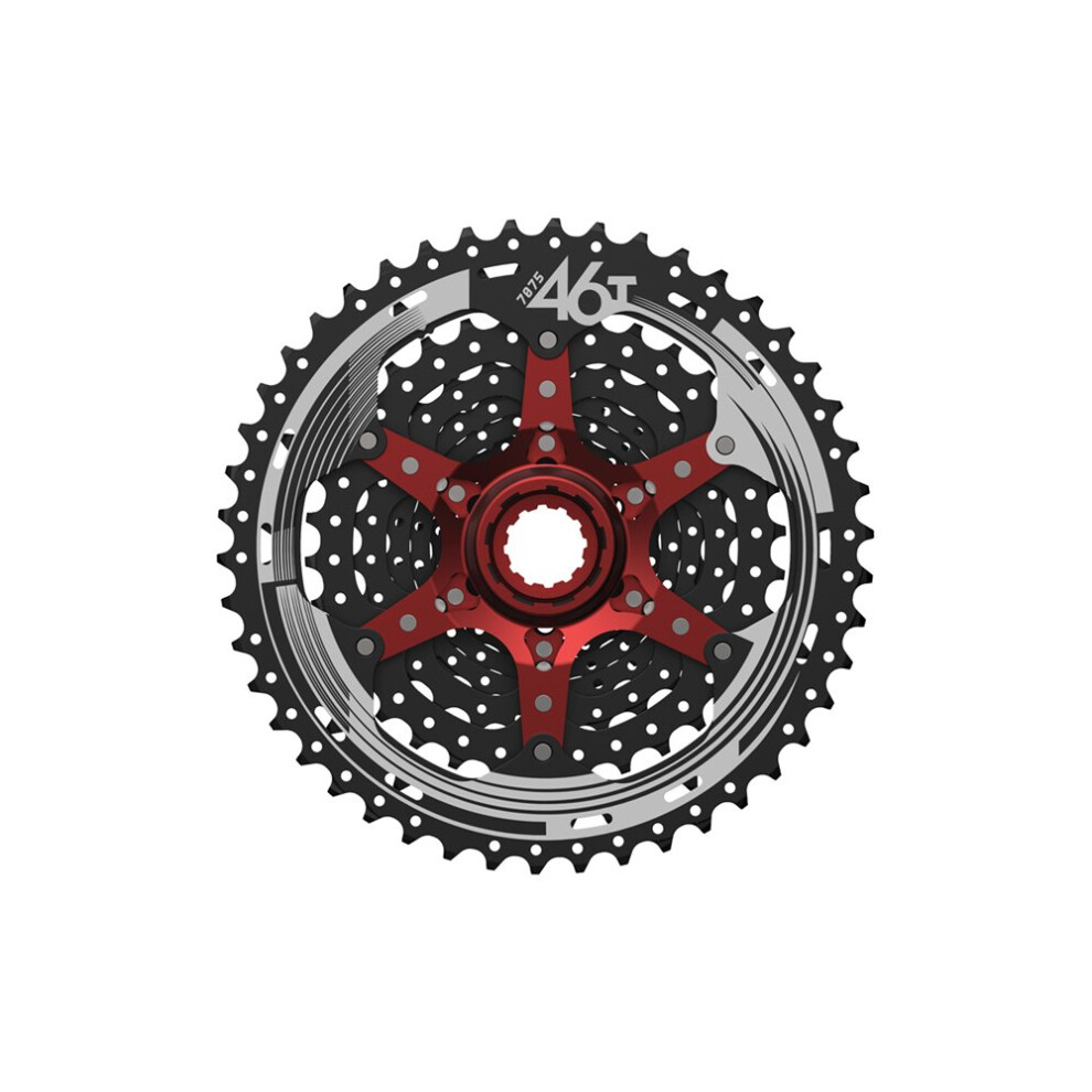 SunRace CSMX3 Pinion Cassette  Unisex-Adult  Black  11-46 Teeth