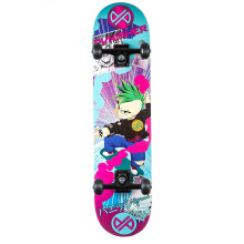Punisher Skateboards Anime Skateboard completo con Deck Convace