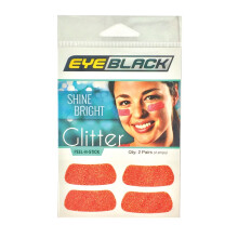 EyeBlack Kleurrijke glitterstrips voor onder de ogen | Voetbal honkbal softb