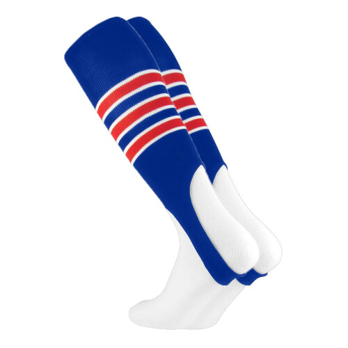 Staffe da baseball MadSportsStuff modello D (RoyalScarletWhite Large)