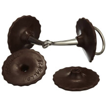 Acavallo Unisex's Brown Bit Guards  One Size