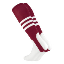 Staffe da baseball MadSportsStuff modello B (Cardinale/Bianco Medio)