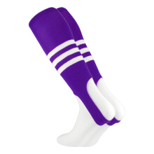Strzemiona baseballowe MadSportsStuff wzór B (fioletowy/biały, duży)