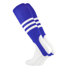 Strzemiona baseballowe MadSportsStuff wzór B (królewski/biały, duży)