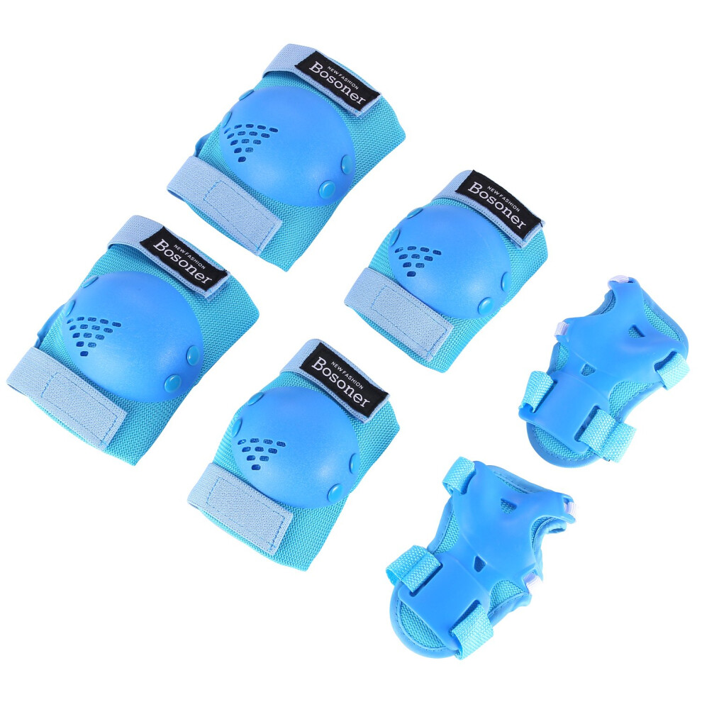 BOSONER Kids/Youth Knee Pads Elbow Pads Wrist Guards Set for 3-15 Year