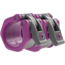 Lock-Jaw HEX 50 mm / 2"""" olympisk skivst?ngskrage - Quick Release skivst?ngskl?mma (lila)