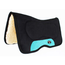 Challenger Western contorno com contorno l    Saddle Pad Turquoise 39175
