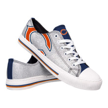 Scarpe basse in tela glitterate da donna FOCO Chicago Bears NFL - 9