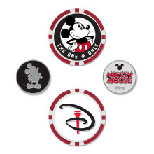 Team Effort Disney Mickey Mouse Golf Ball Marker Set  Multi  T0539119