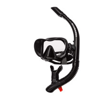 Scubapro Trinidad Erwachsene Maske Schnorchel Combo Schwarz