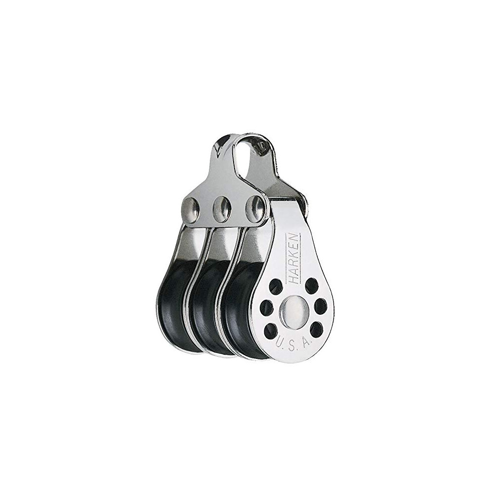 Poulie triple micro HARKEN 22 mm - P?che [228F]